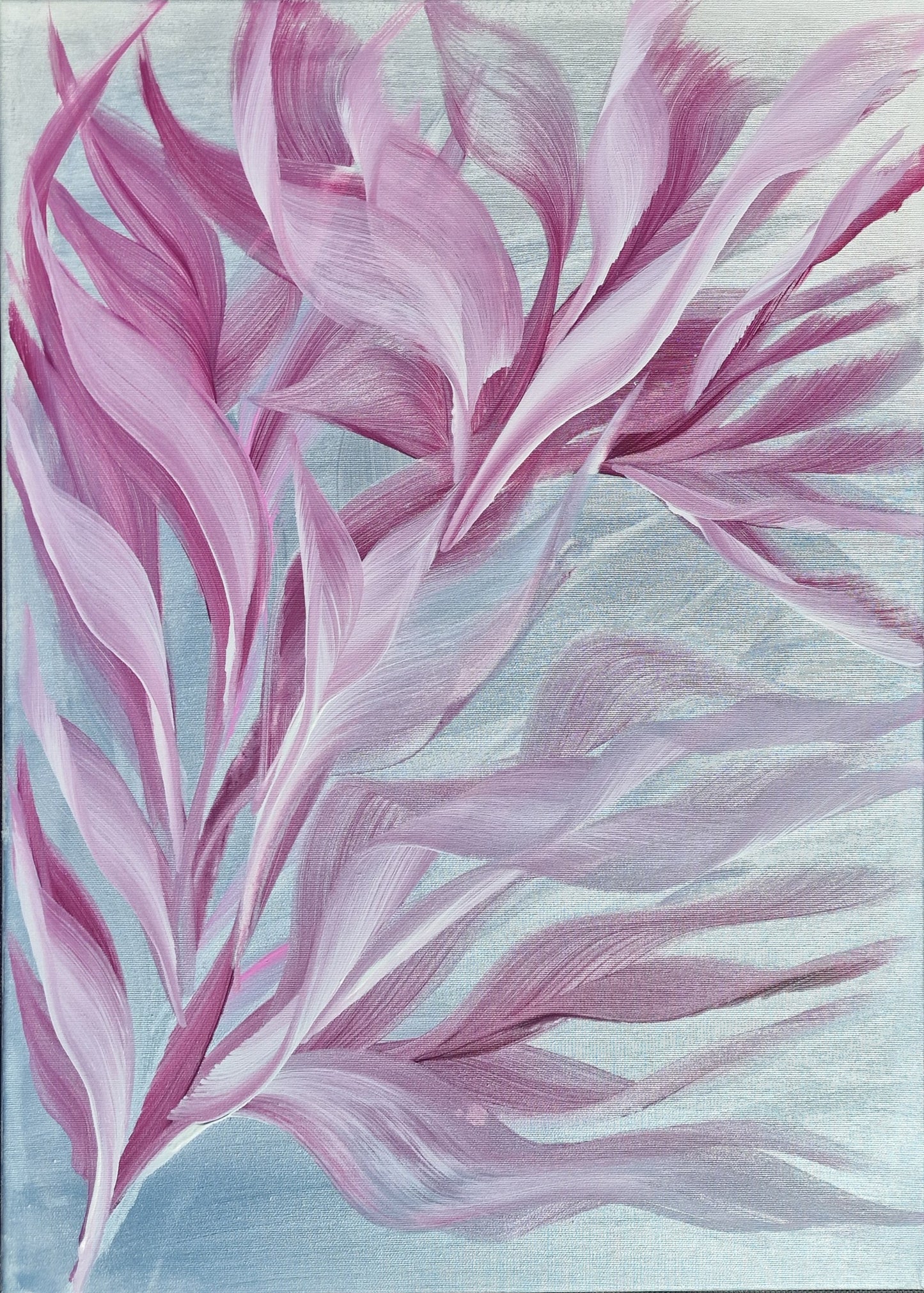 Rosé Drift – 50×70 cm
