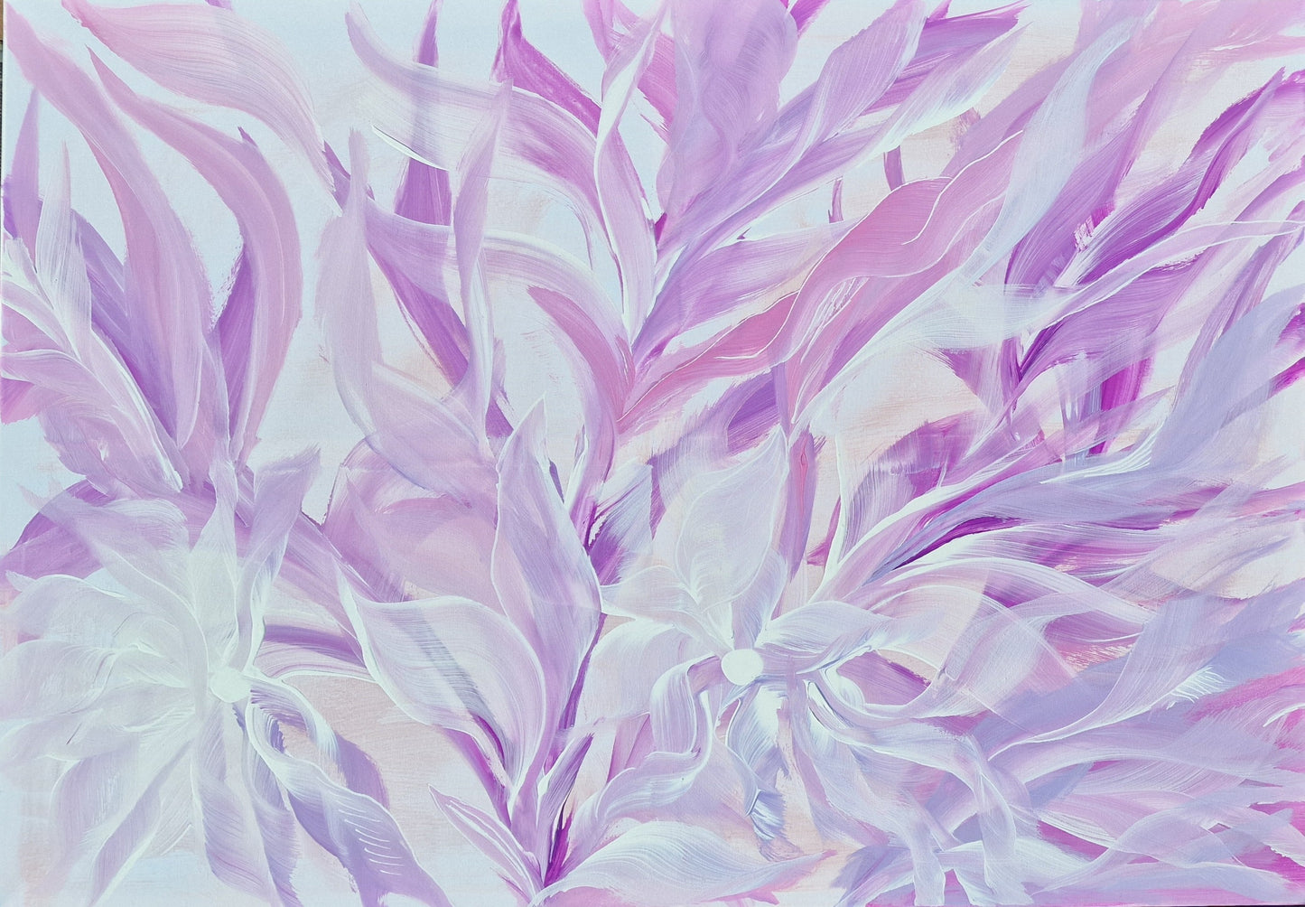 Blooming Whispers – 60×100 cm