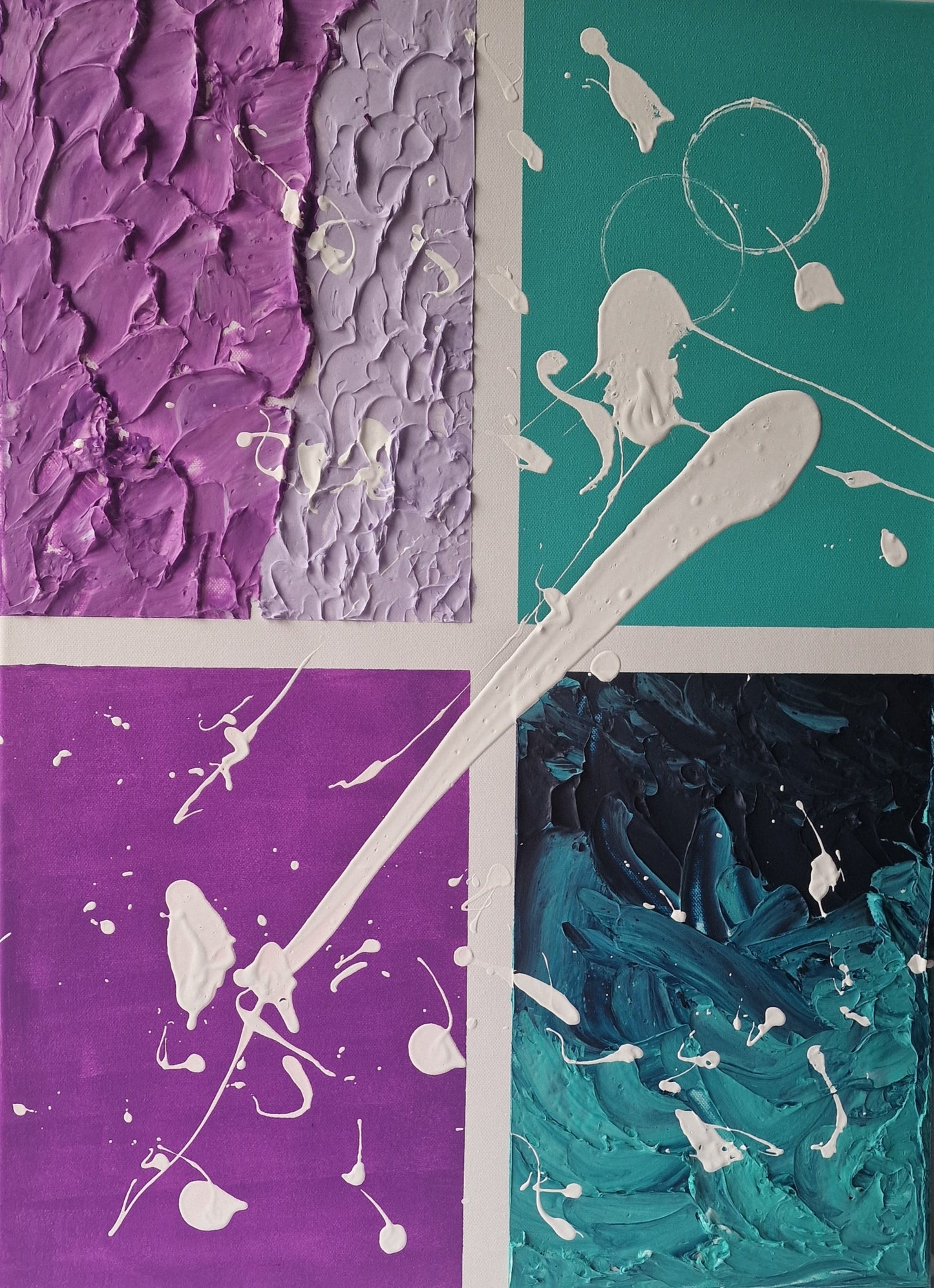 Vier Elemente – 50×70 cm