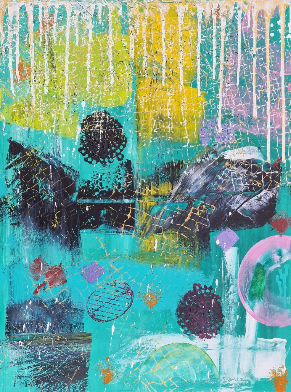 Urban Bloom – 60×80 cm