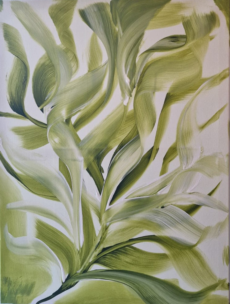 Grüne Harmonie – 60×80 cm