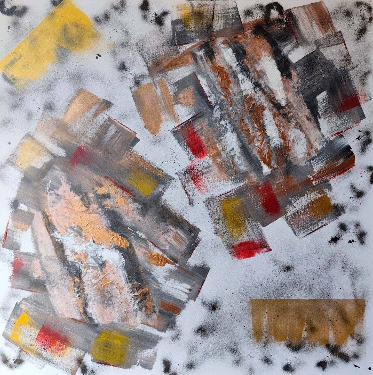 Urban Layers - 100x100 cm