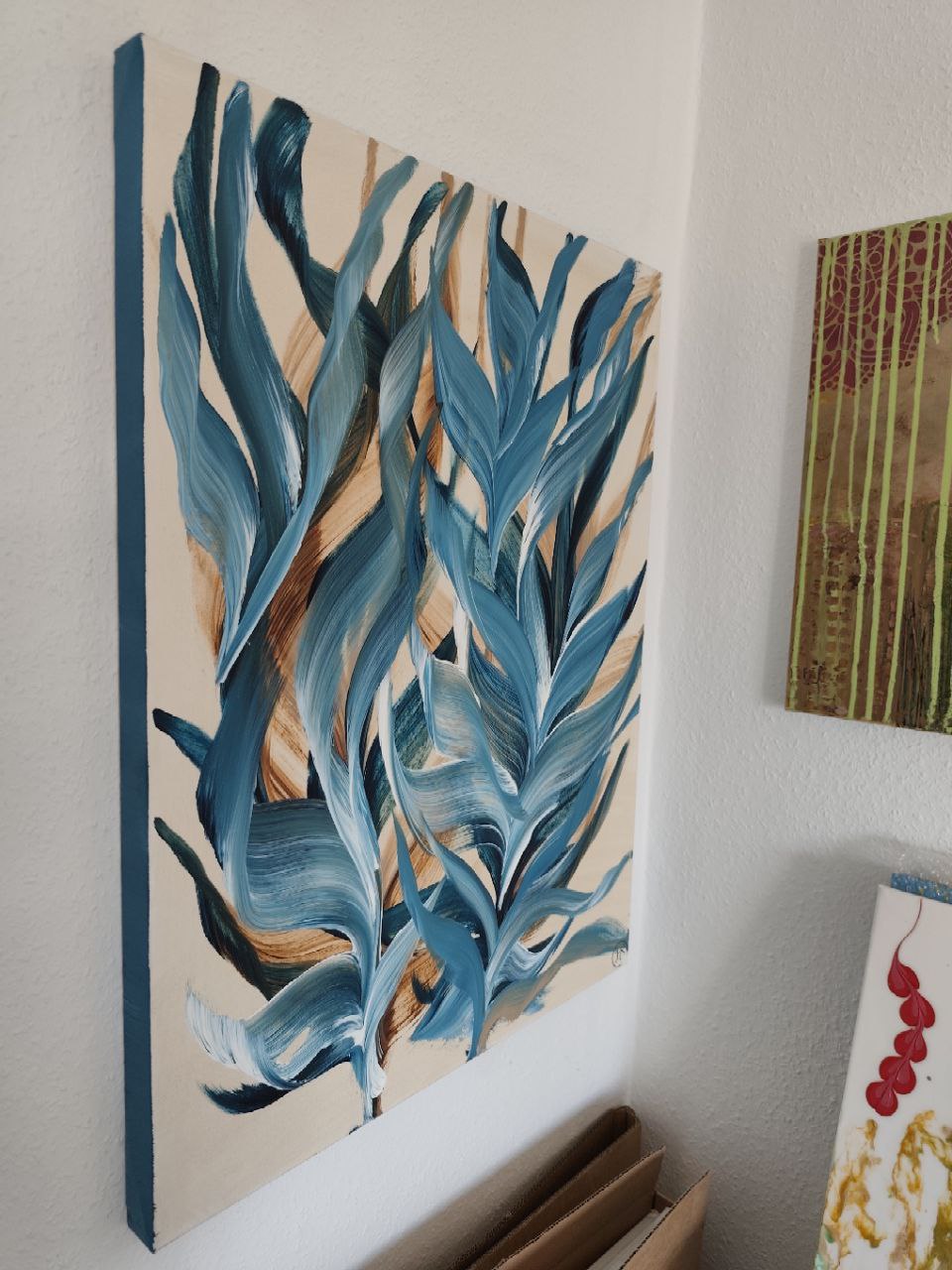 Ocean Leaves – 60×80 cm