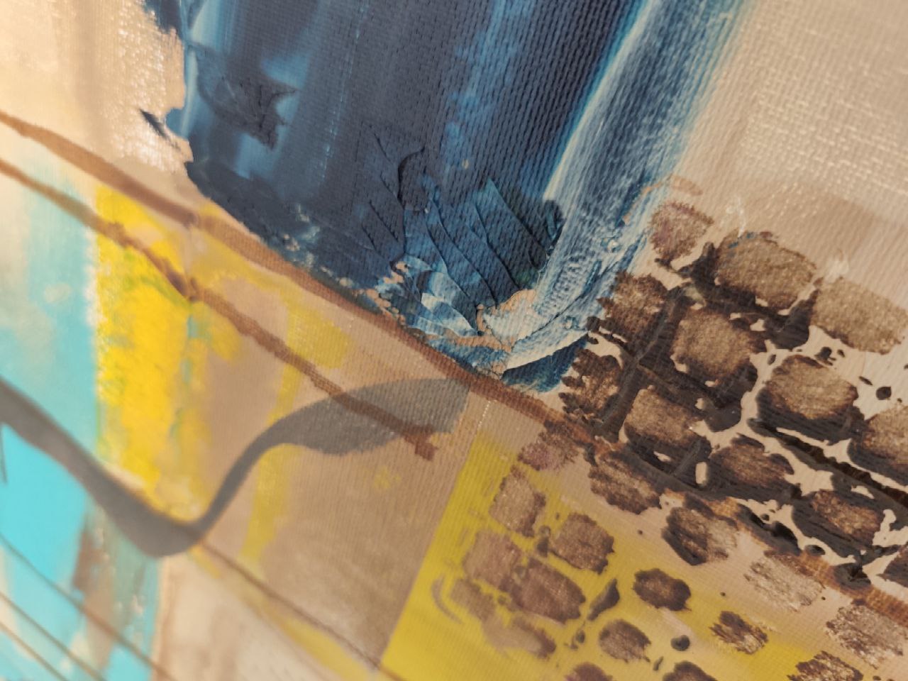 Fließende Gedanken – 50×70 cm