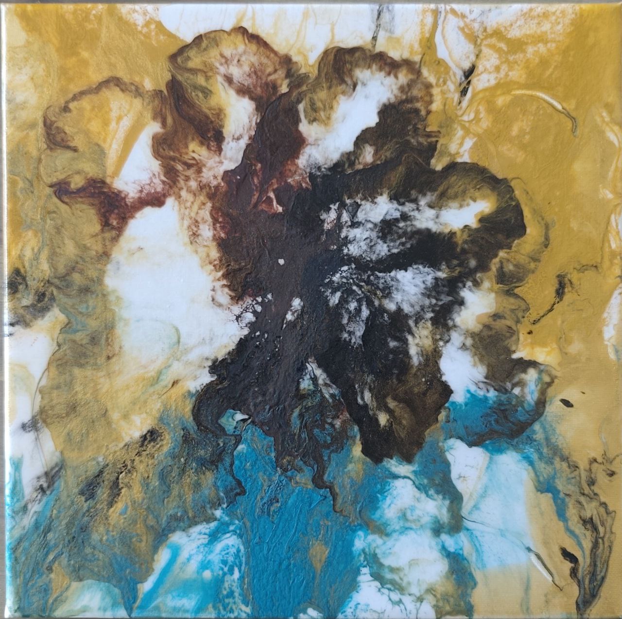 Elemental Flow – 40x40 cm (2-teilig)“