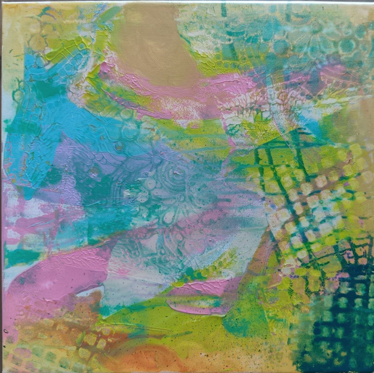 Soft Bloom - 30 × 30 cm