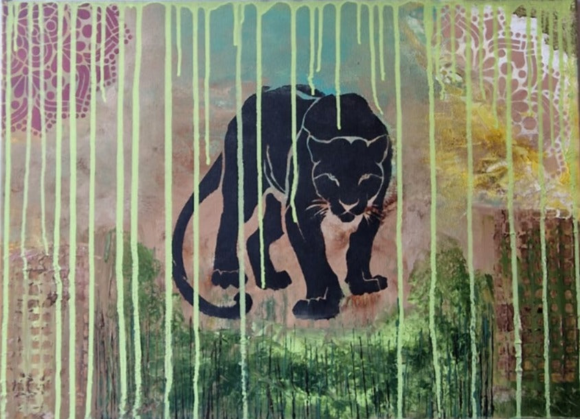 Pantherkraft – 50×70 cm