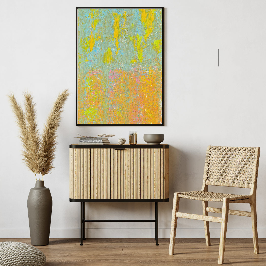 Golden Whisper – 50×70 cm