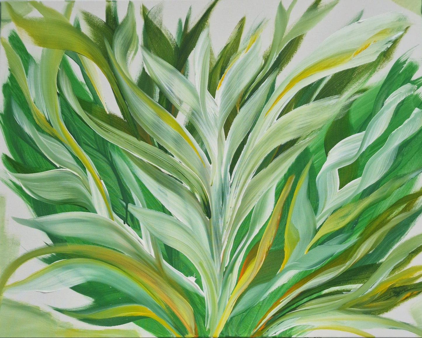 Lebensgrün – 100×80 cm