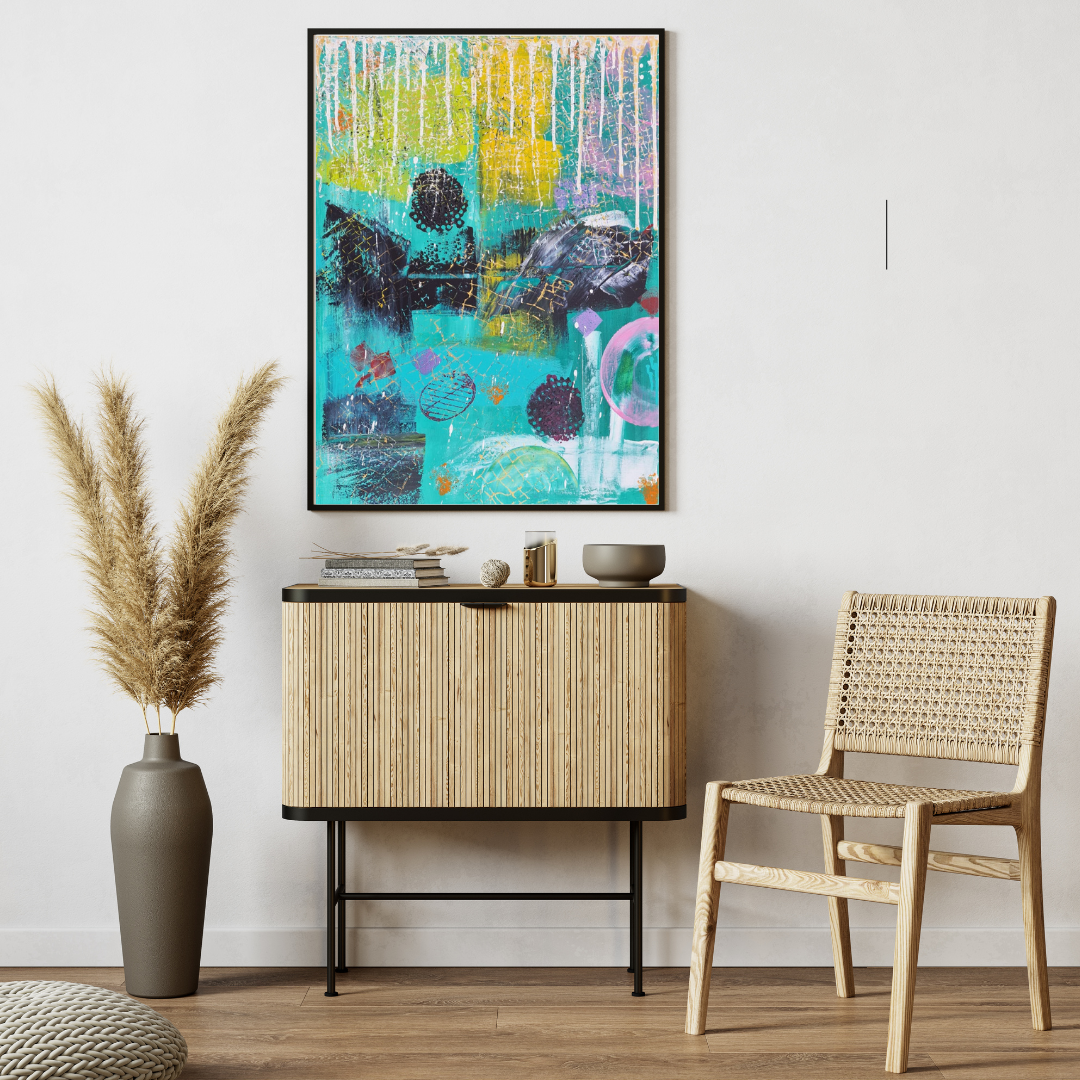 Urban Bloom – 60×80 cm
