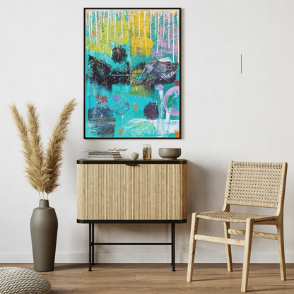 Urban Bloom – 60×80 cm