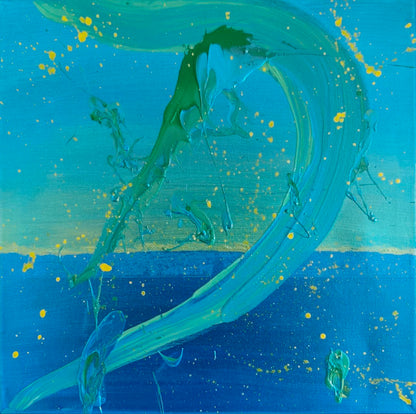 Blue Motion – 40×40 cm