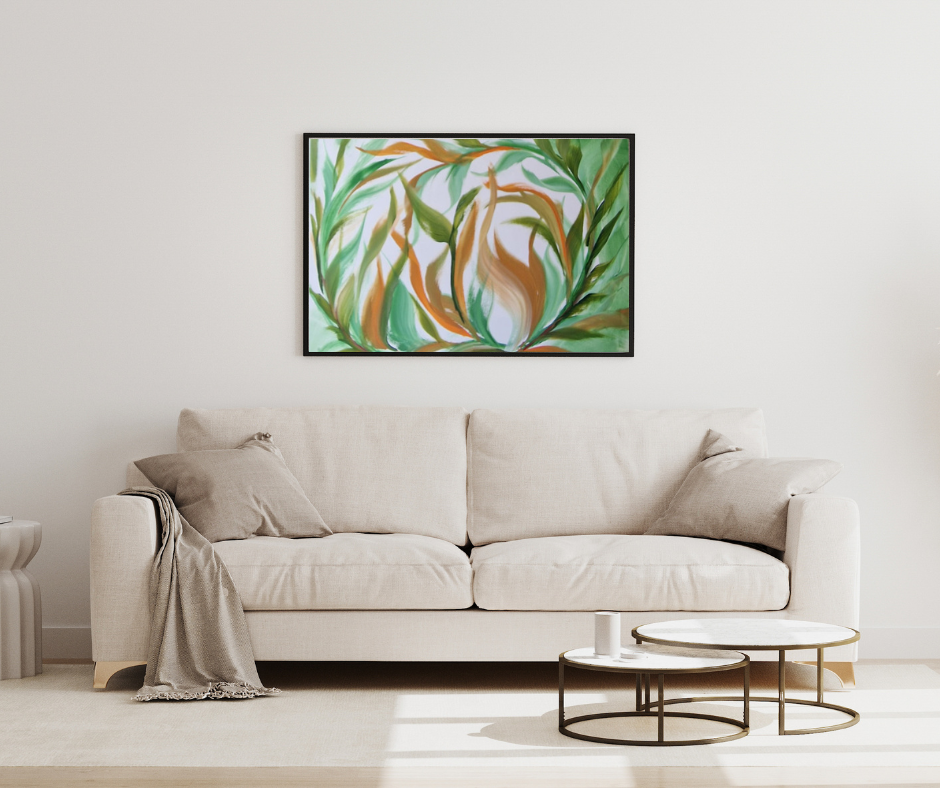 Tanz der Farben – 60×80 cm