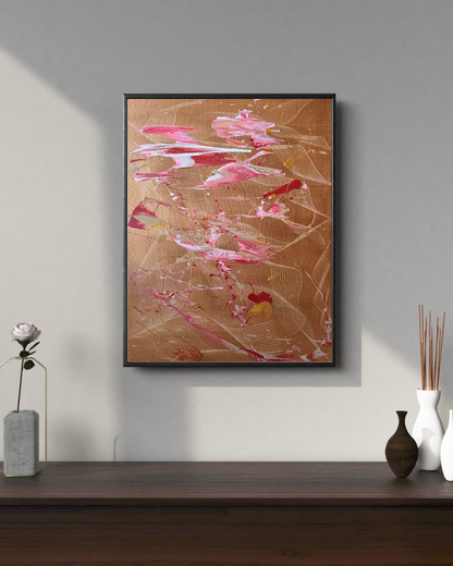 Pink Wave – 60×80 cm