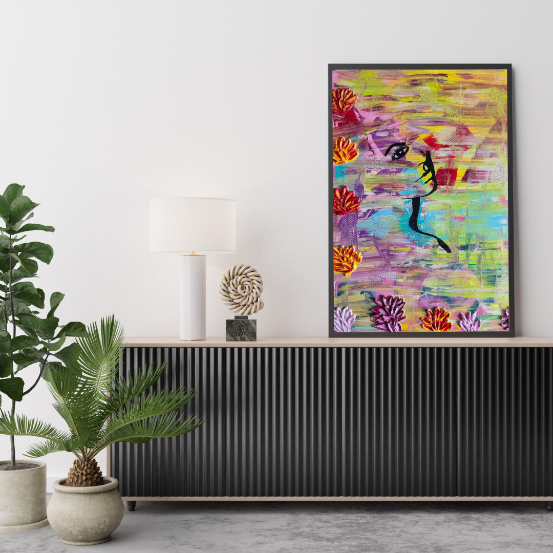 Blütenblick – 60×70 cm