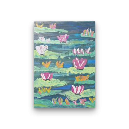 Wasserballett in Farbe – 60×80 cm