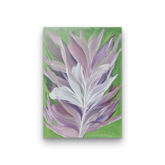 Tänzerisches Blattwerk – 50×70 cm