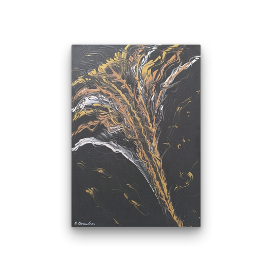 Golden Flame – 50×70 cm