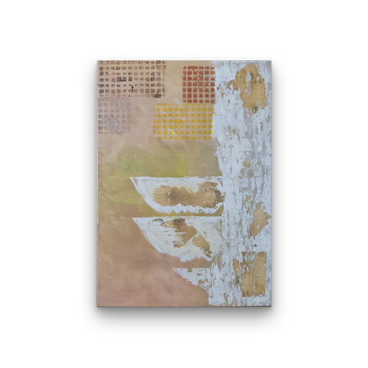Golden Layers – 50×70 cm