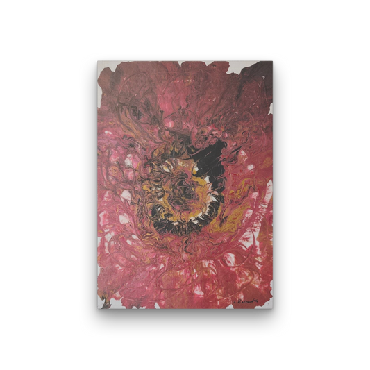 Crimson Bloom – 50×70 cm