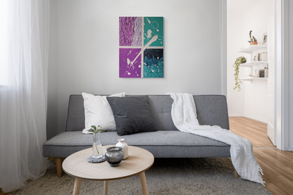 Vier Elemente – 50×70 cm