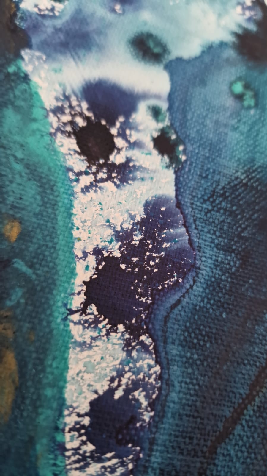 Deep Current - 80x80 cm