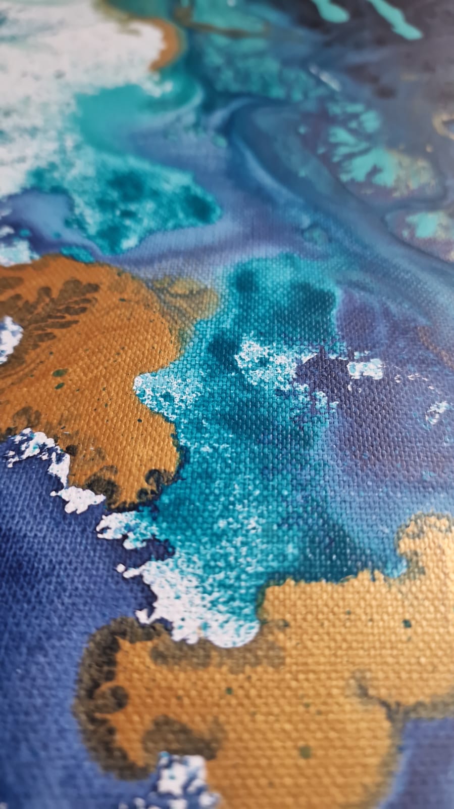Deep Current - 80x80 cm