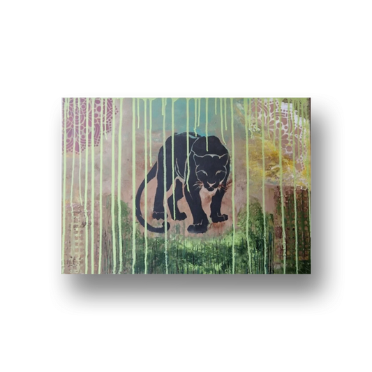 Pantherkraft – 50×70 cm