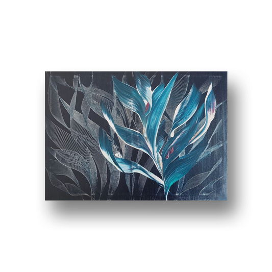 Midnight Botanica – 70×50 cm