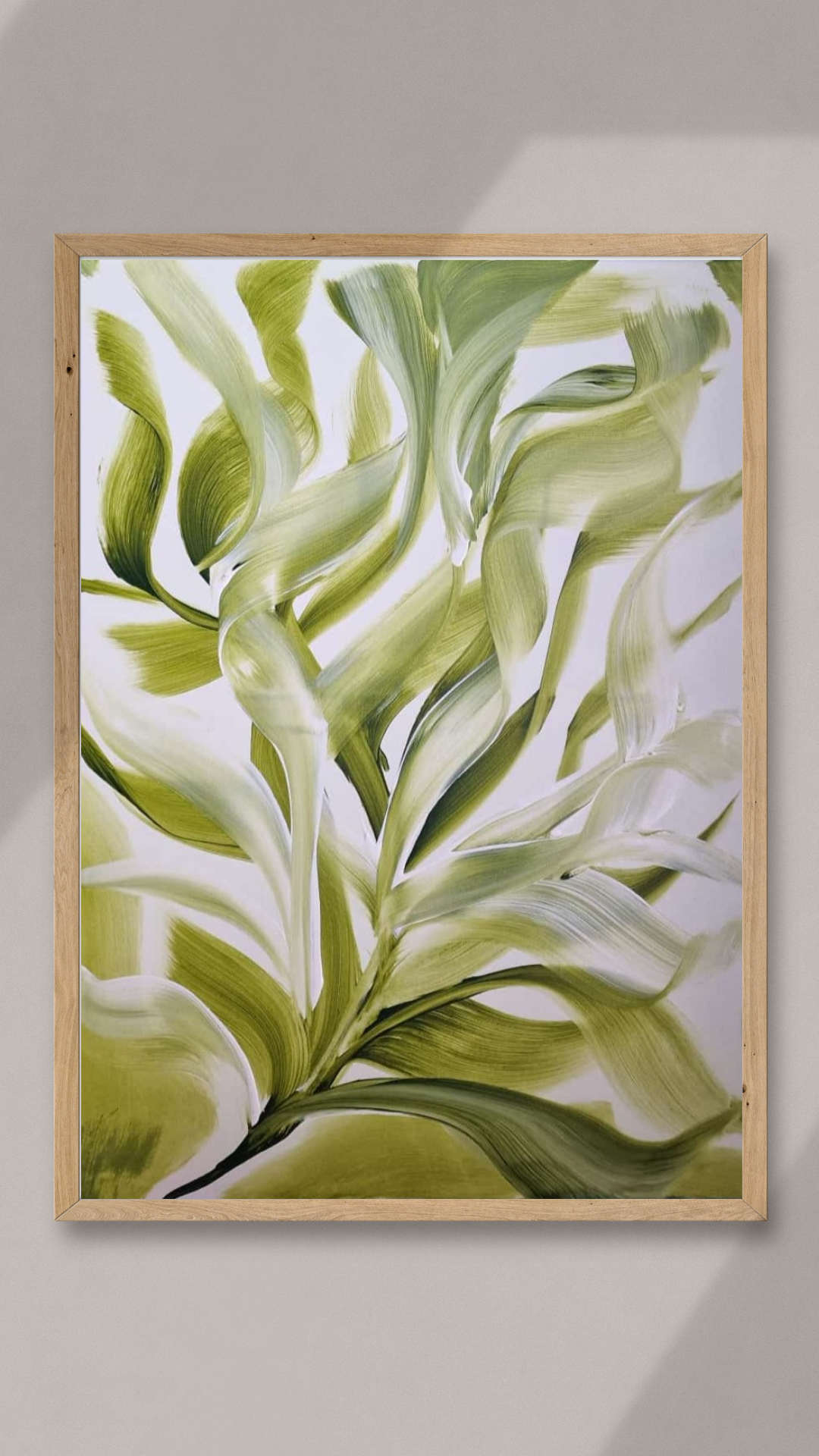 Grüne Harmonie – 60×80 cm