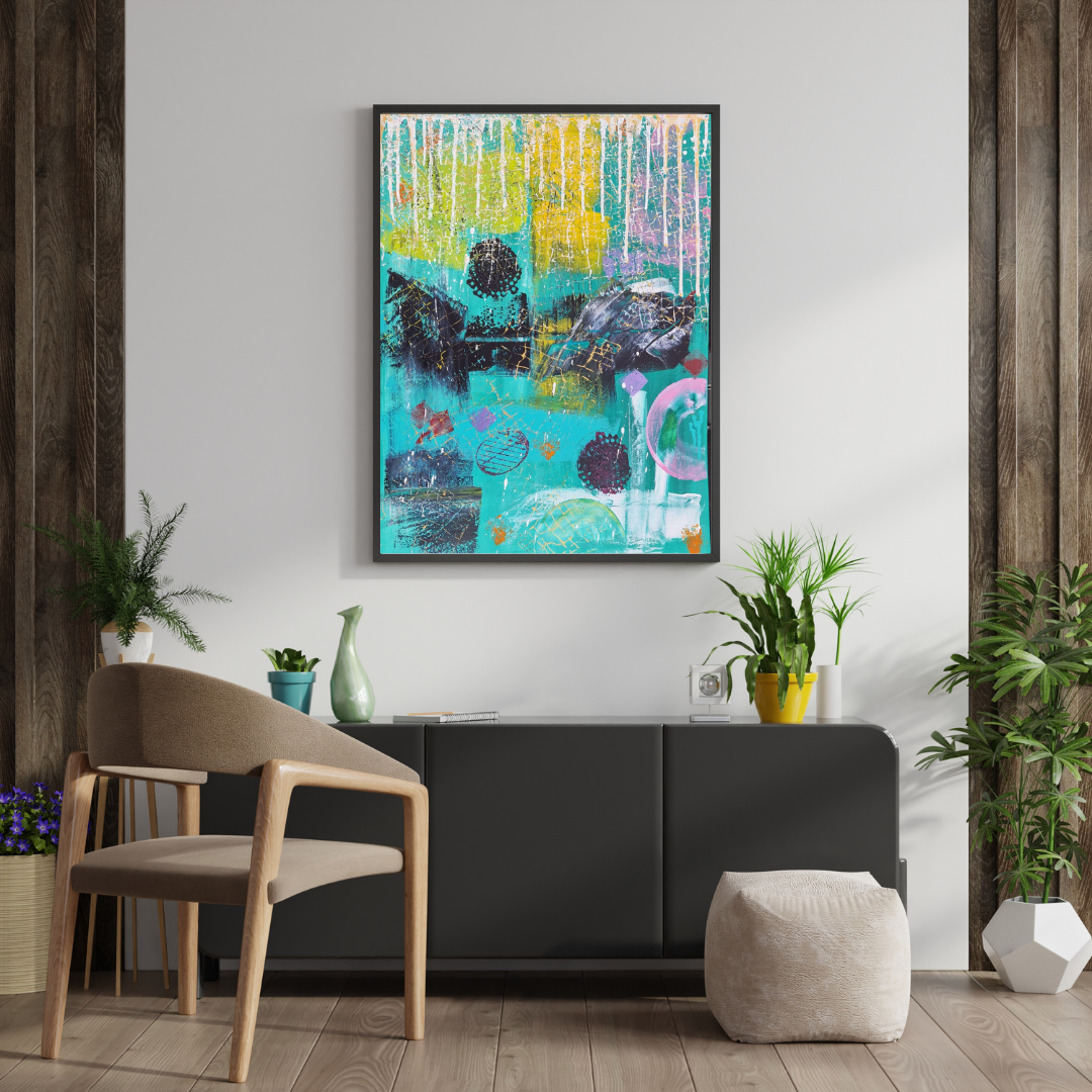 Urban Bloom – 60×80 cm