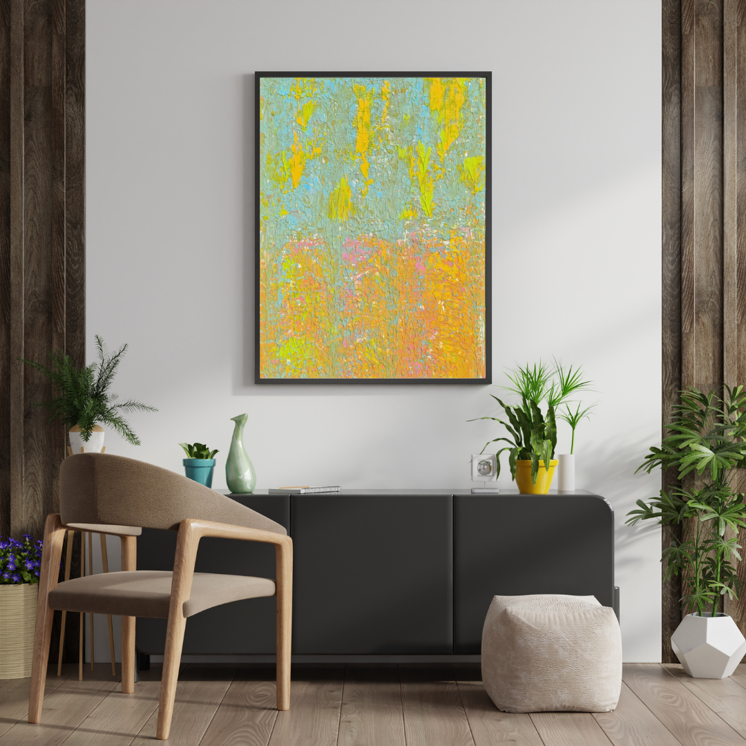Golden Whisper – 50×70 cm