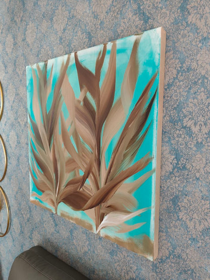 Modern Organic – 80×80 cm