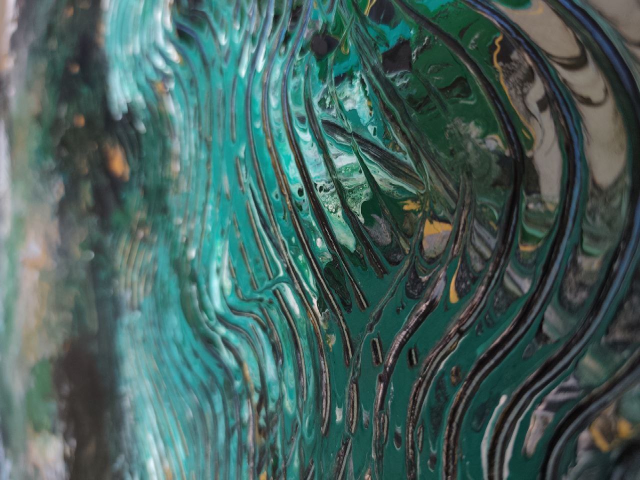 Nature’s Pulse – 80×80 cm