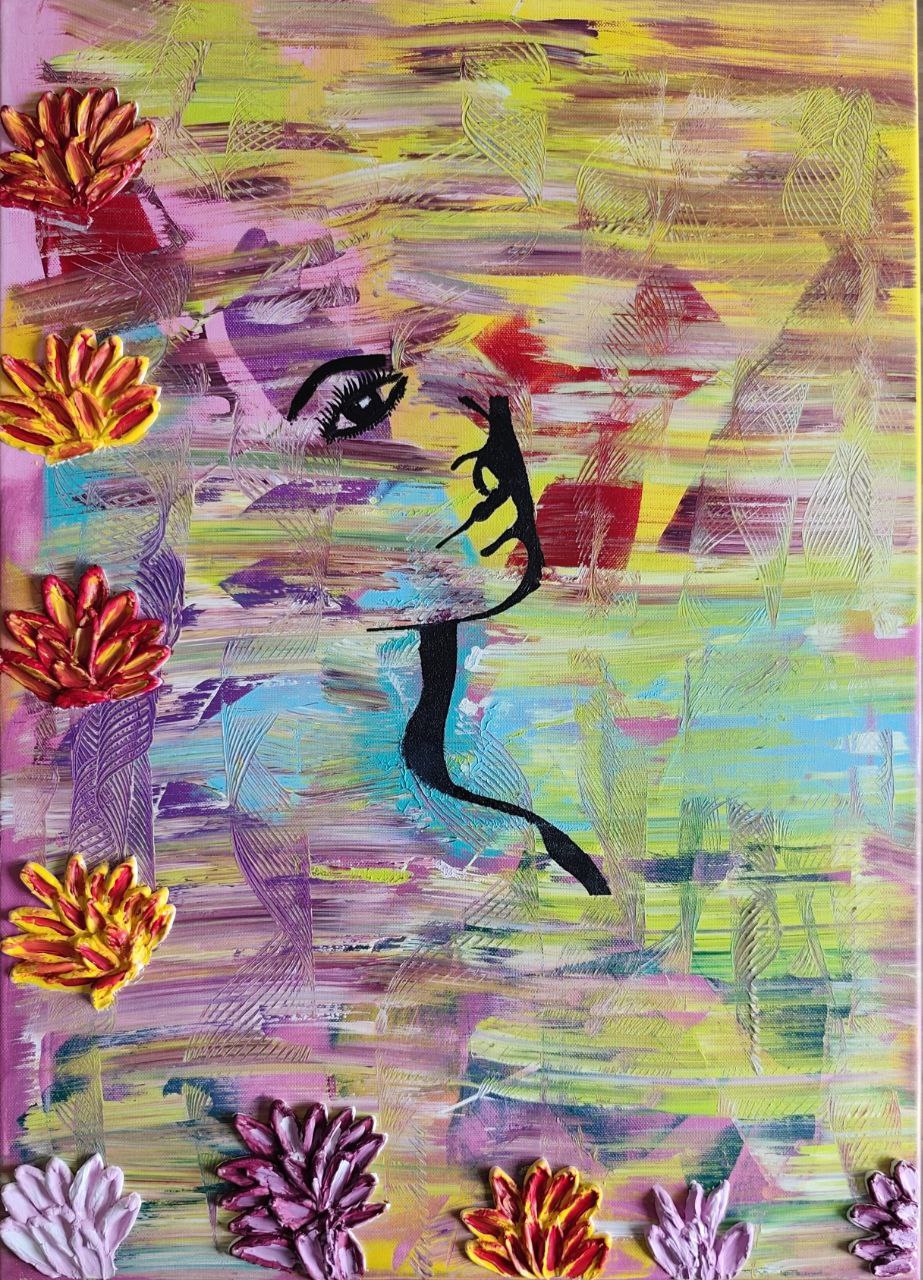 Blütenblick – 60×70 cm