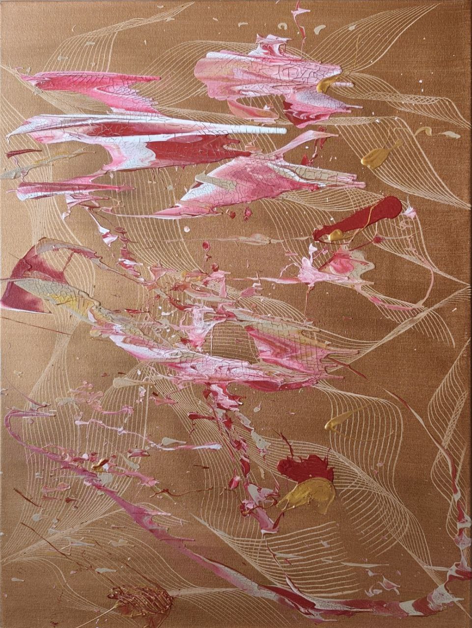 Pink Wave – 60×80 cm
