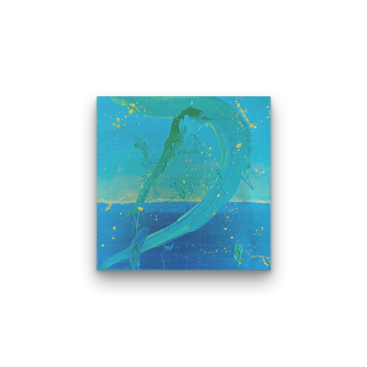 Blue Motion – 40×40 cm