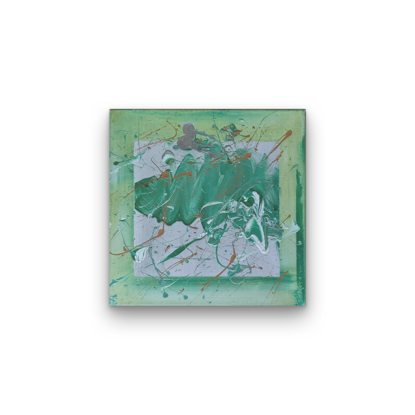 Green Rhythm – 30×30 cm (2-teilig)
