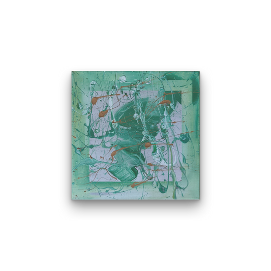 Green Rhythm – 30×30 cm (2-teilig)