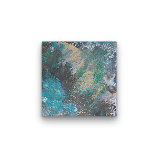 Nature’s Pulse – 80×80 cm